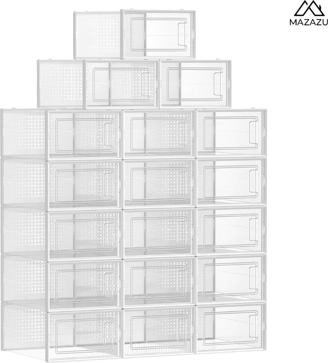 MAZAZU Schoenendoos / Opbergdozen - Doorzichtig Matilde