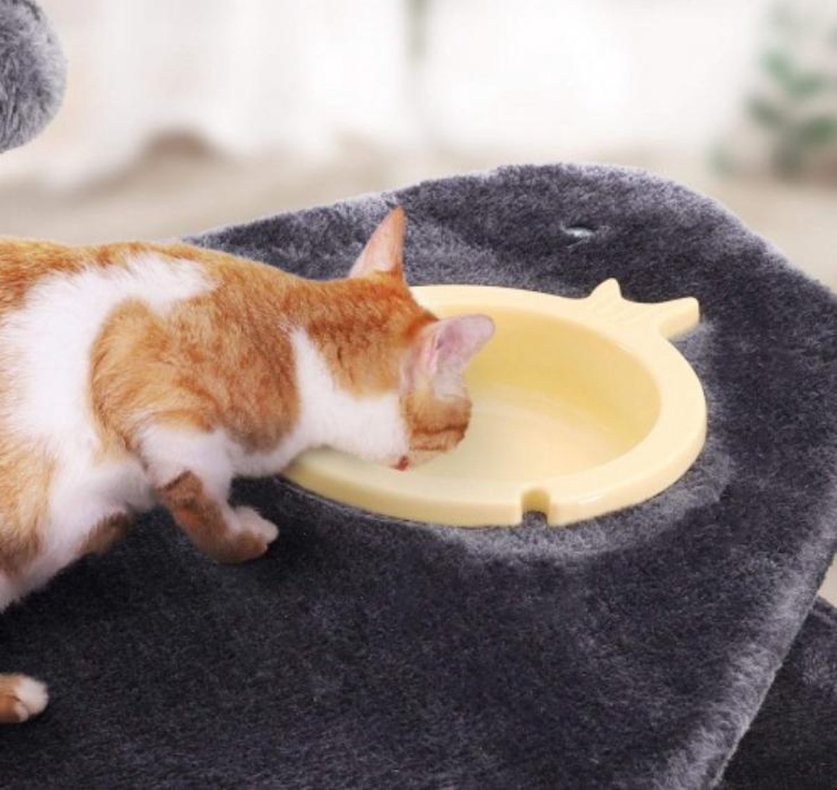 MAZAZU kattenkrabpaal Donkergrijs Khanaris