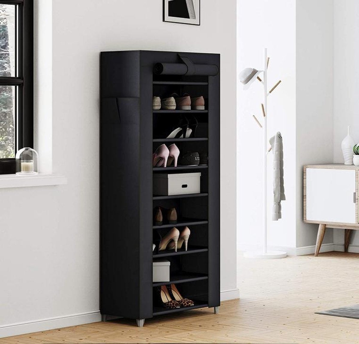 MAZAZU Kleding/Schoenenrek zwart Jysorin