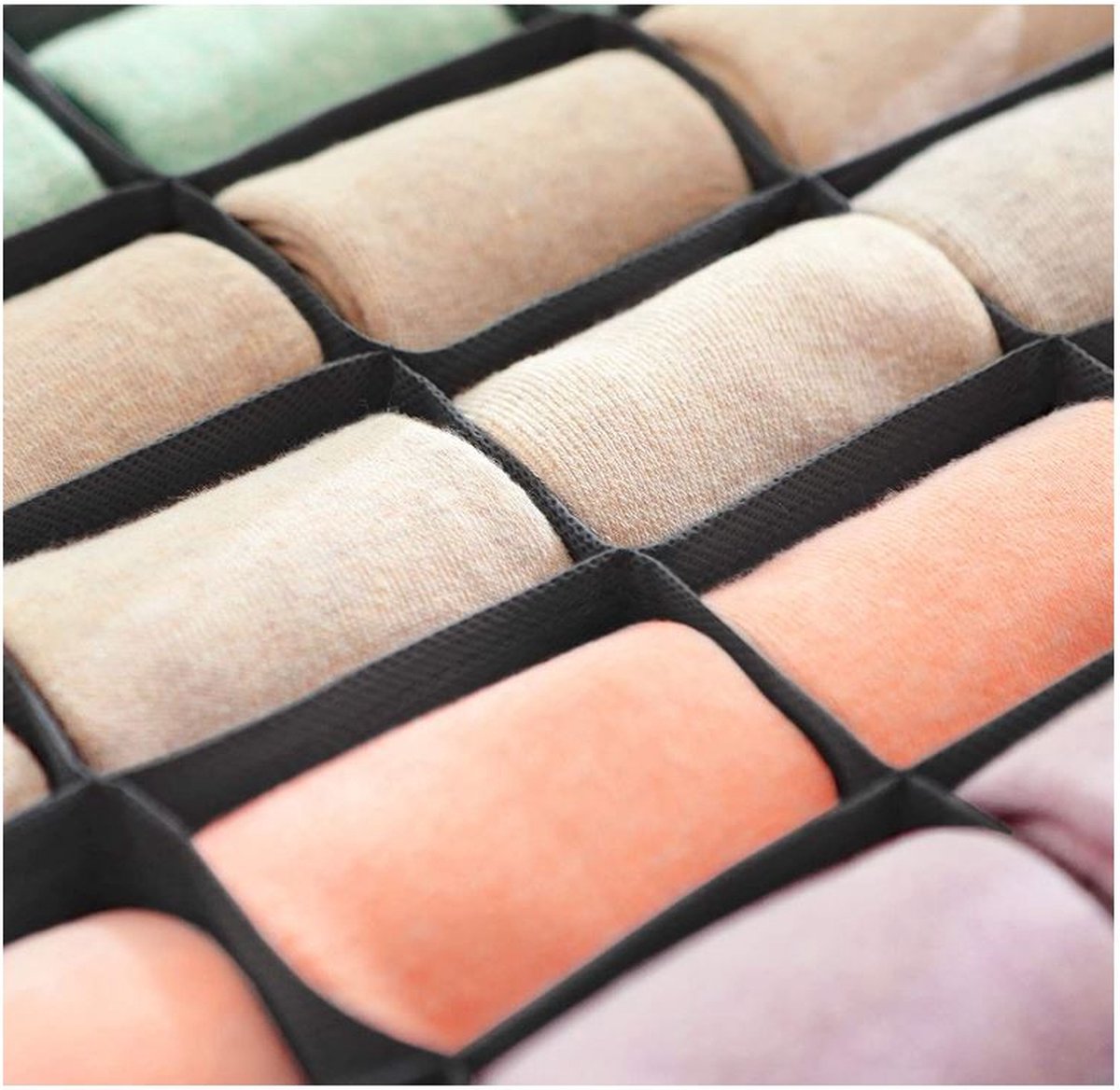 MAZAZU Lade-organizer - Donkergrijs - Mikah