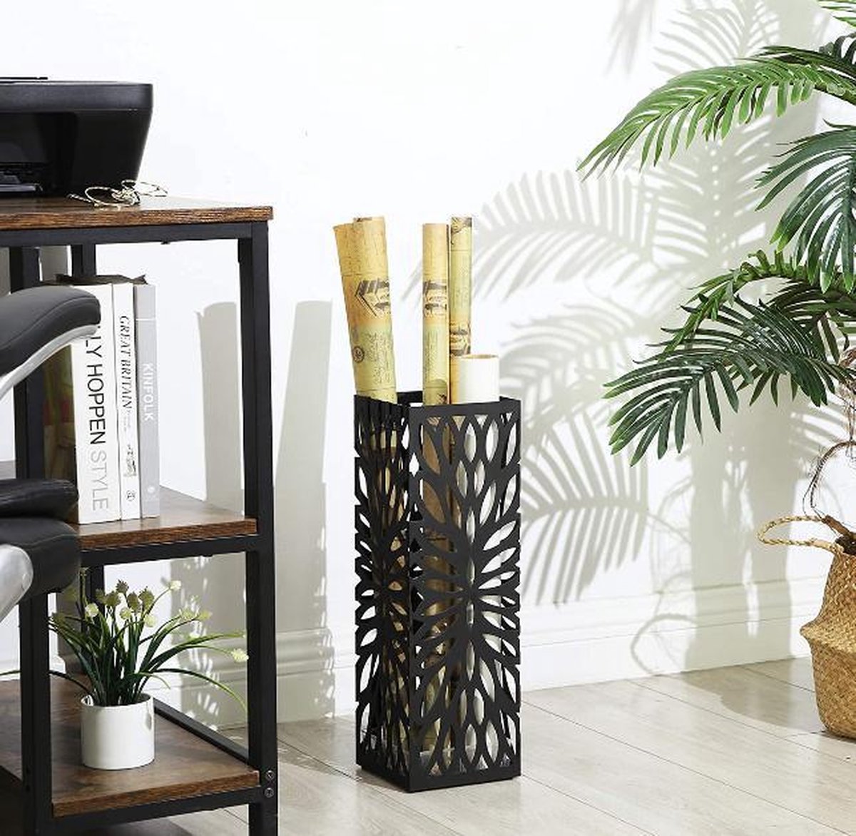 MAZAZU Parapluhouder Zwart Pinotello