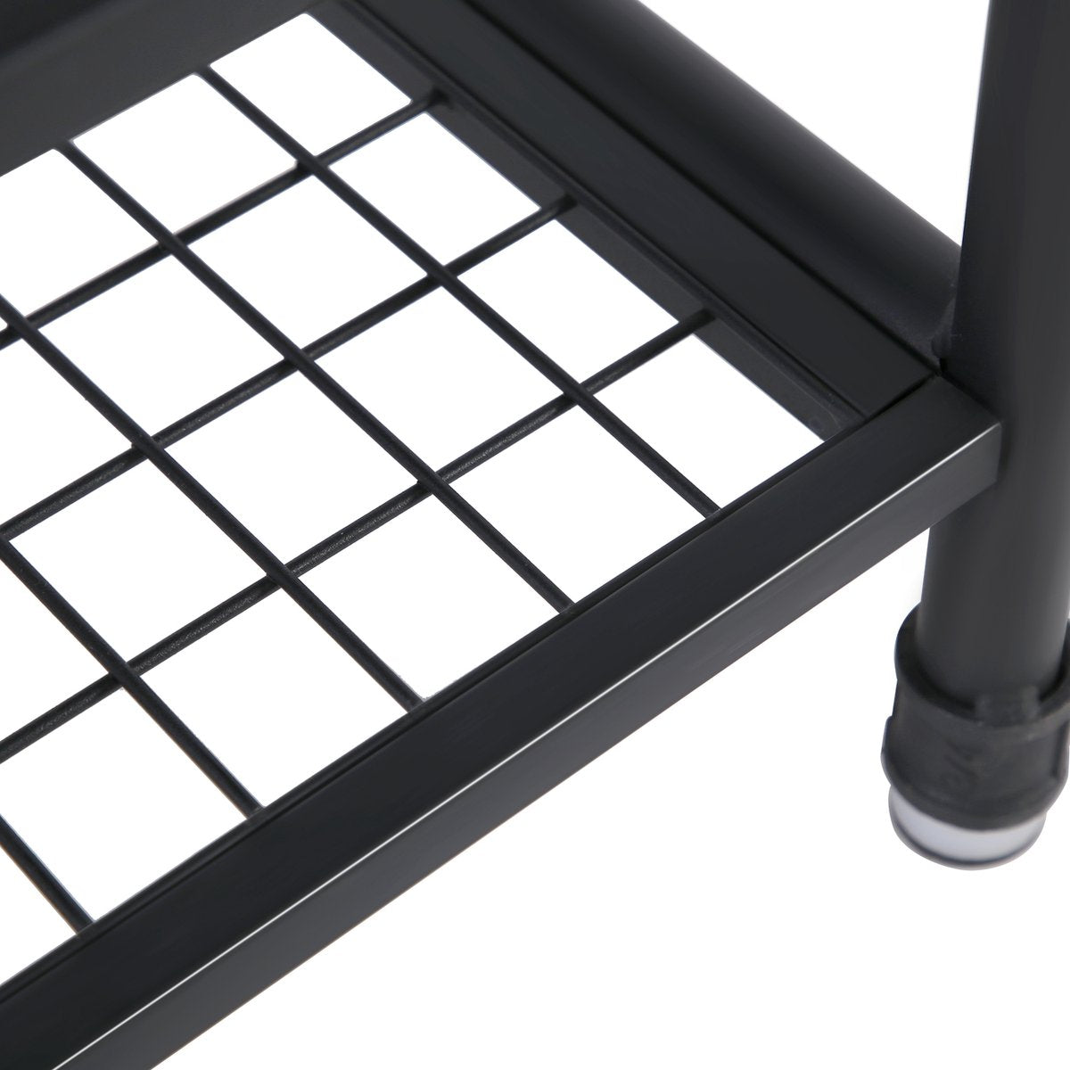 VASAGLE Industrieel garderoberek 23 haken - Zwart Qynera