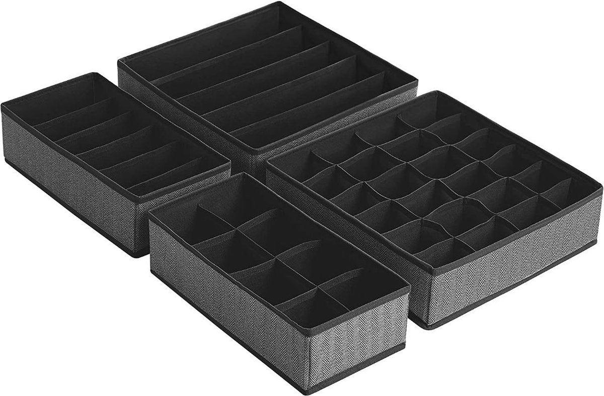 MAZAZU Lade-organizer - Donkergrijs - Mikah