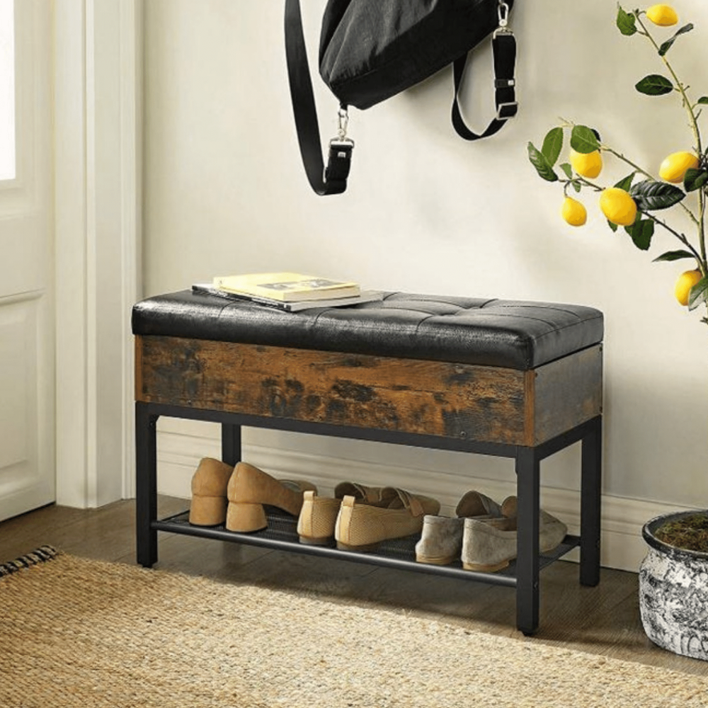 Industriële schoenenbank Charlotte