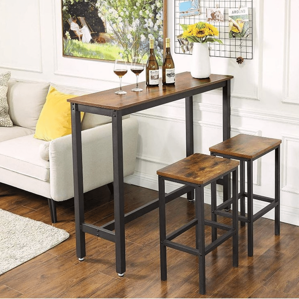 VASAGLE Industriële bartafel