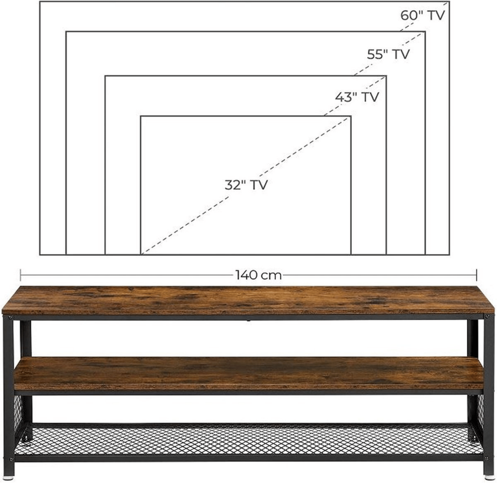 Industriële bijzettafel Demi