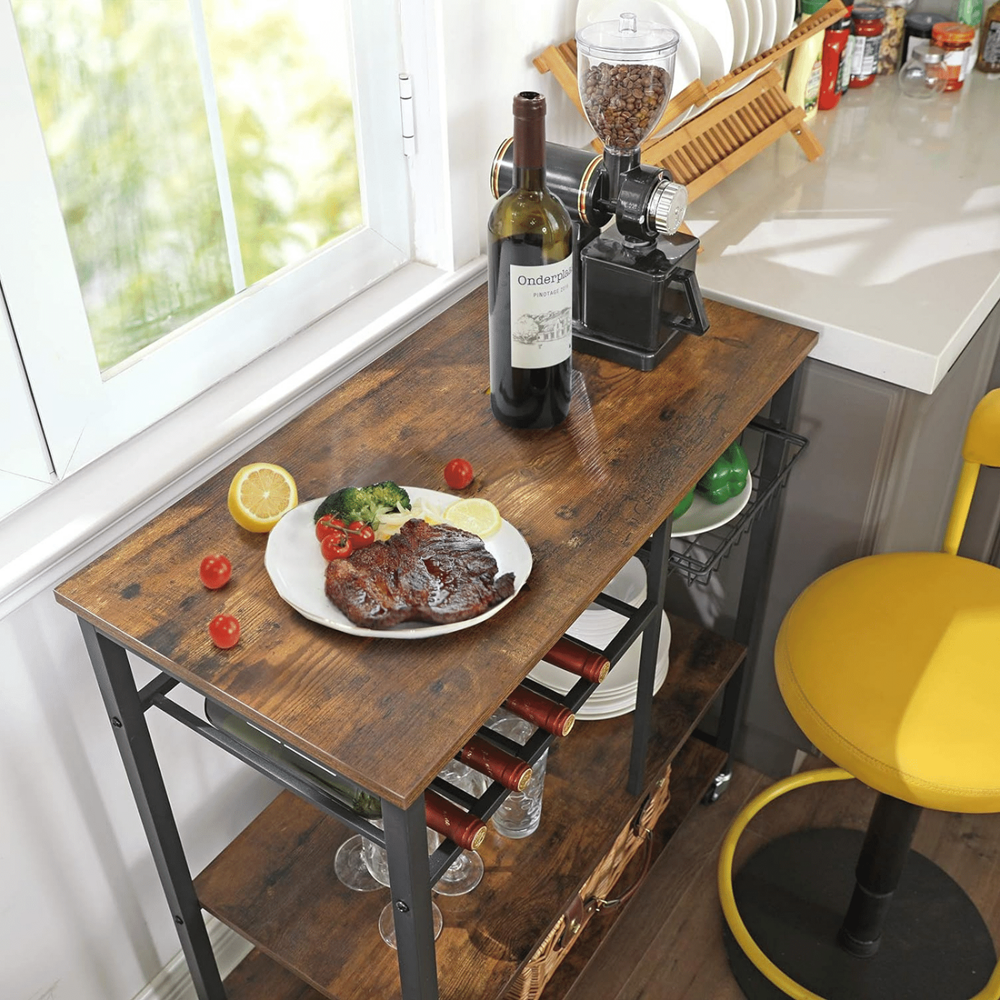 MAZAZU Industrieel keukenrek Kaltheris