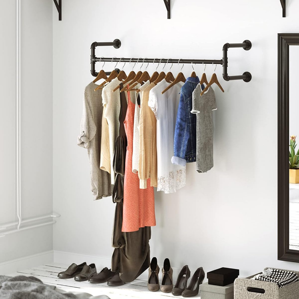 Industrieel kledingstang Suze