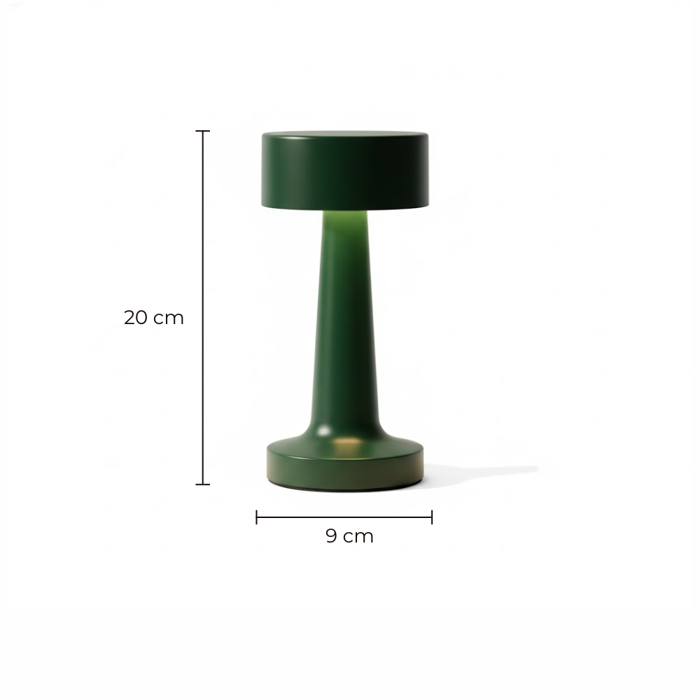 OMNIEXA Tafellamp Vintage Groen Lázaro