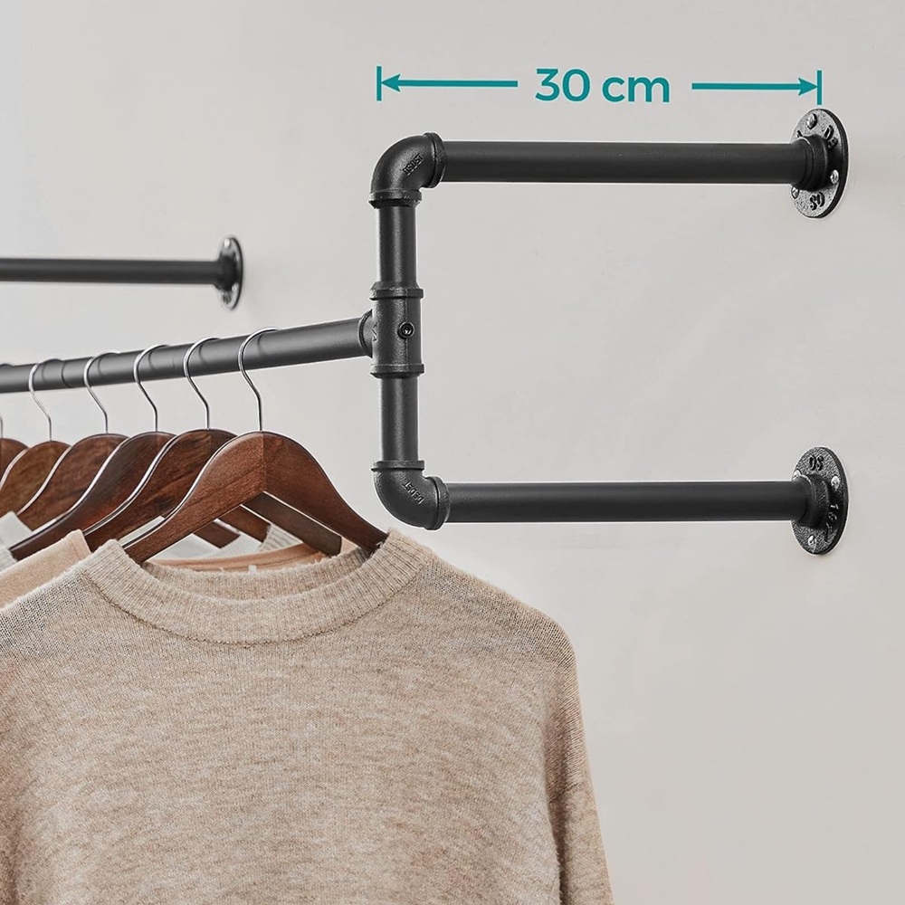 Industrieel kledingstang Suze