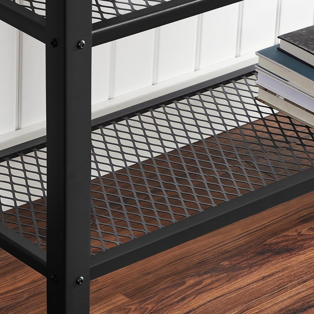 MAZAZU Industriële Dressoirkast - zwart Wispira