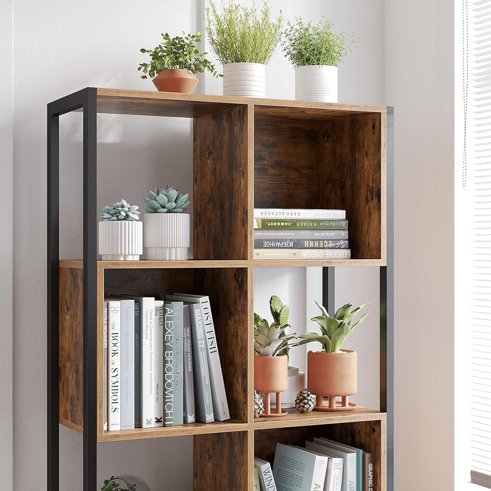 Industriële boekenkast Eliza