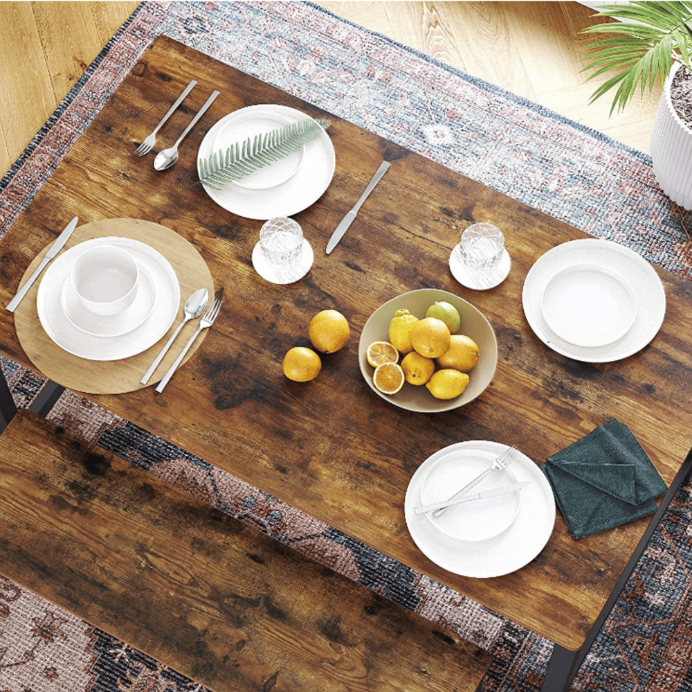 Industriële eettafel Flora