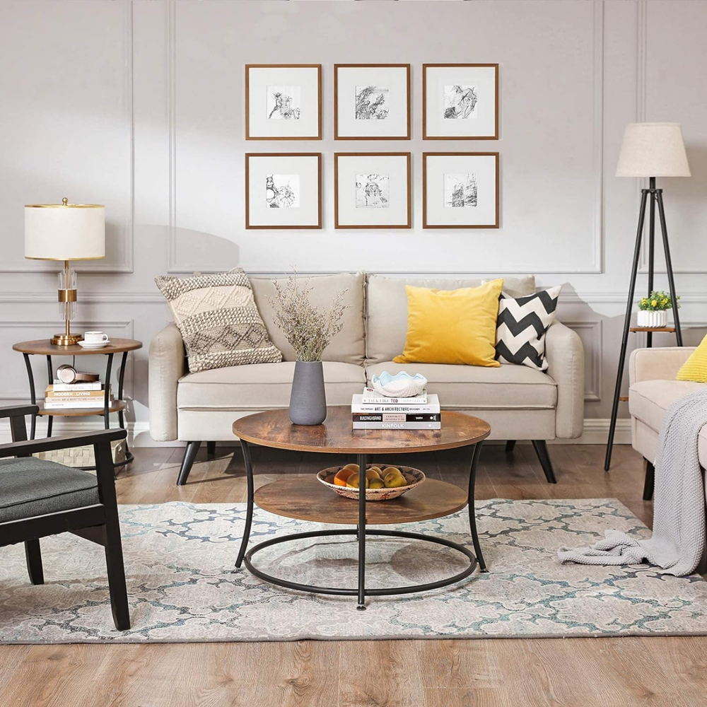 Industriële bijzettafel Berend