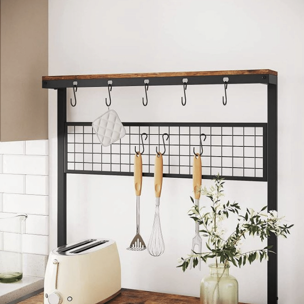 Industriële keukenplank Kayla