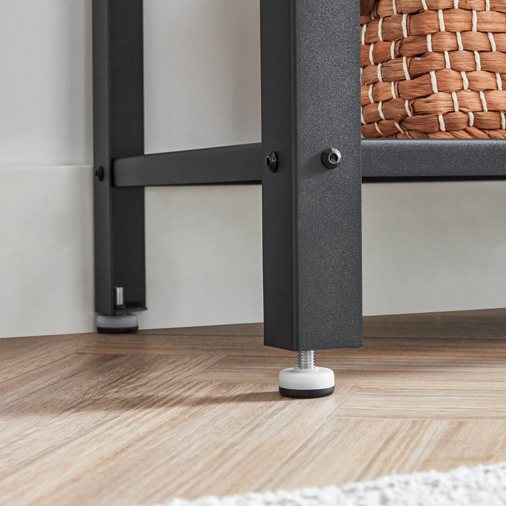 MAZAZU Industriële Dressoirkast - zwart Wispira