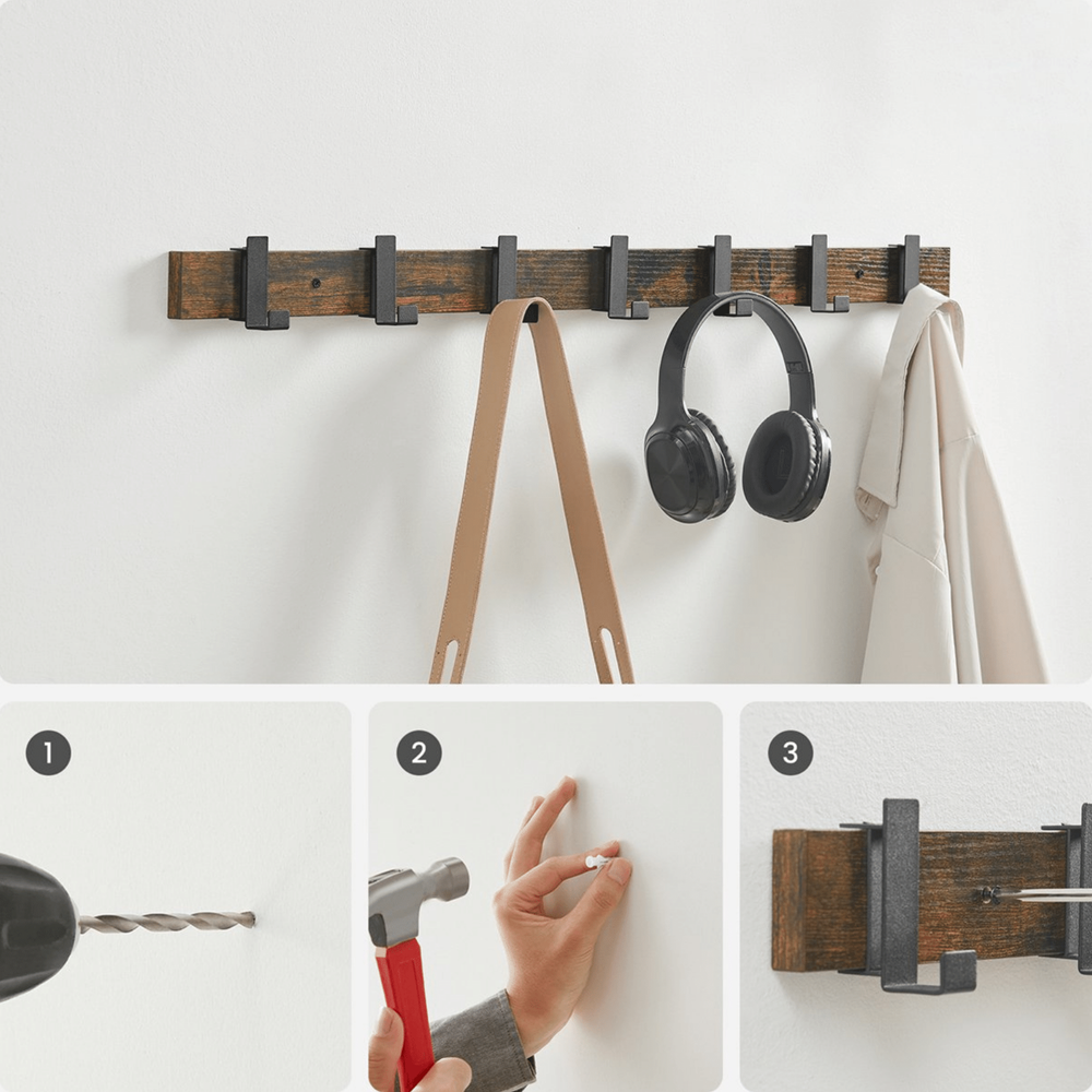 Wandkapstok Flatiron