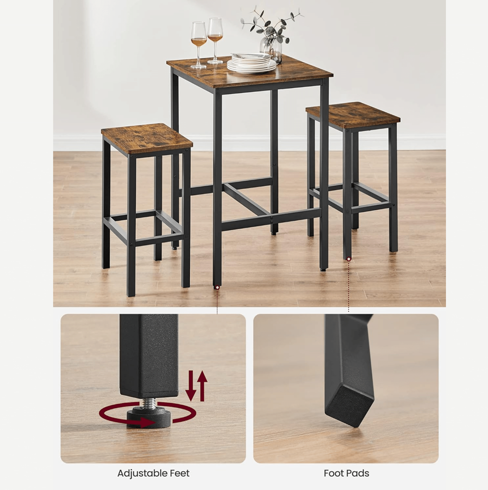 Eettafel en stoelen set Mira