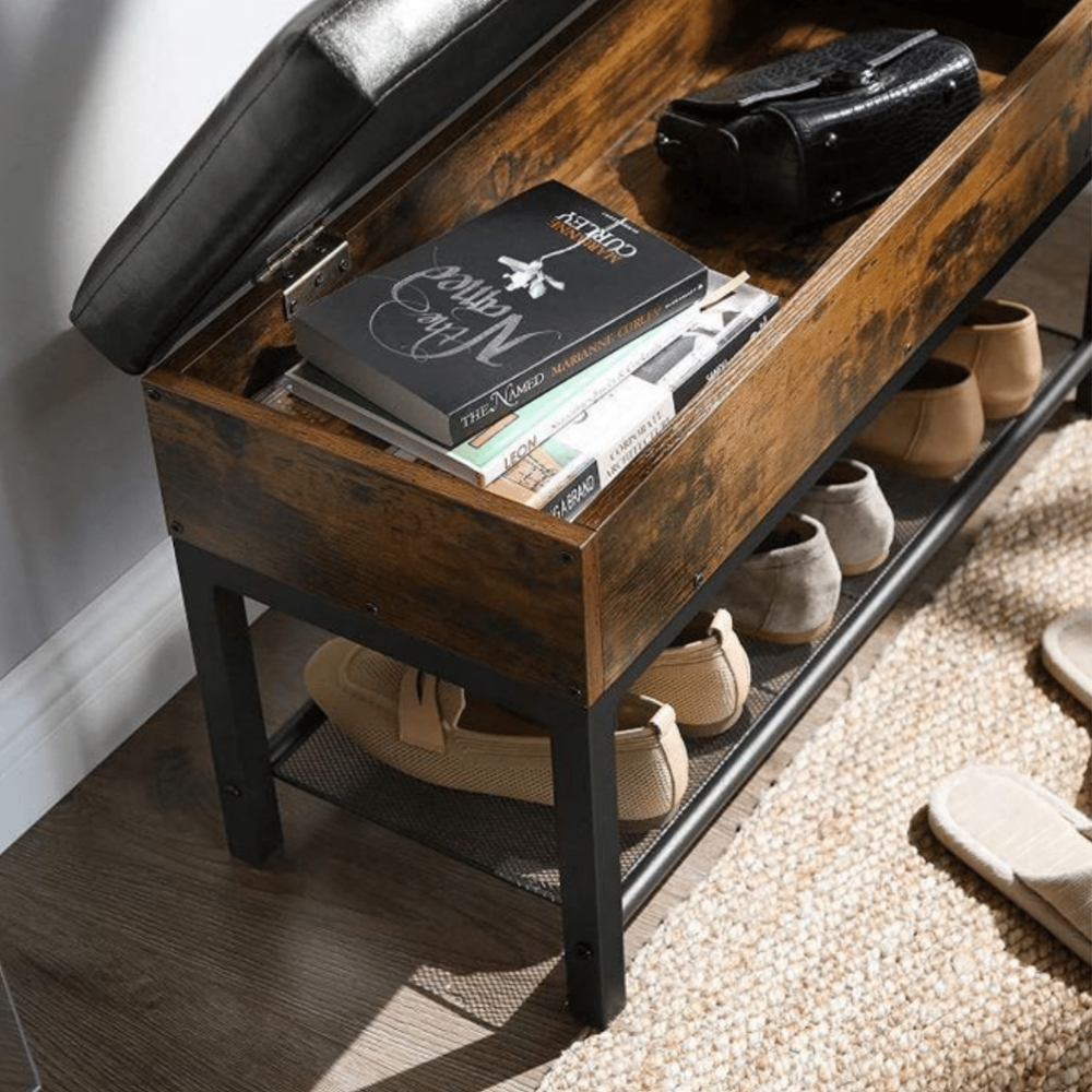 Industriële schoenenbank Charlotte