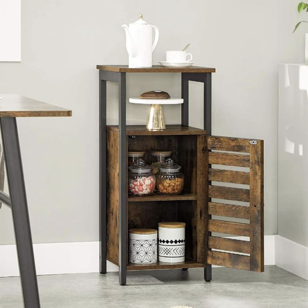 Industriële bijzettafel Lima
