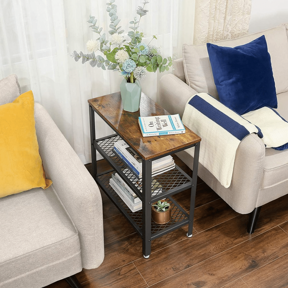 Industriële bijzettafel Cheyenne