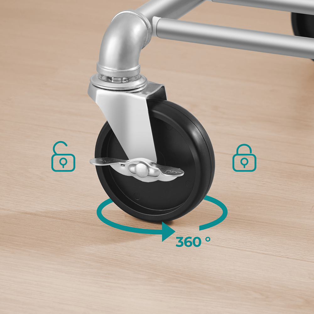 Industrieel kledingrek Timuta