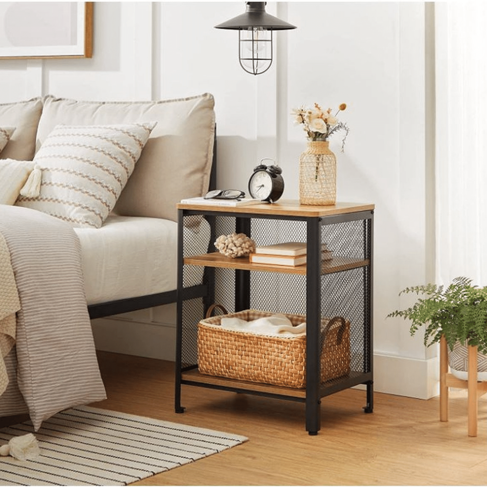 Industriële bijzettafel Josie