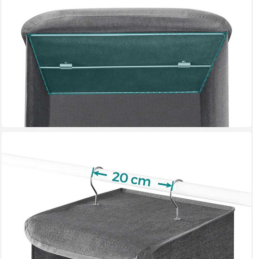 MAZAZU Hangende kleding-Organizer Kyrelis