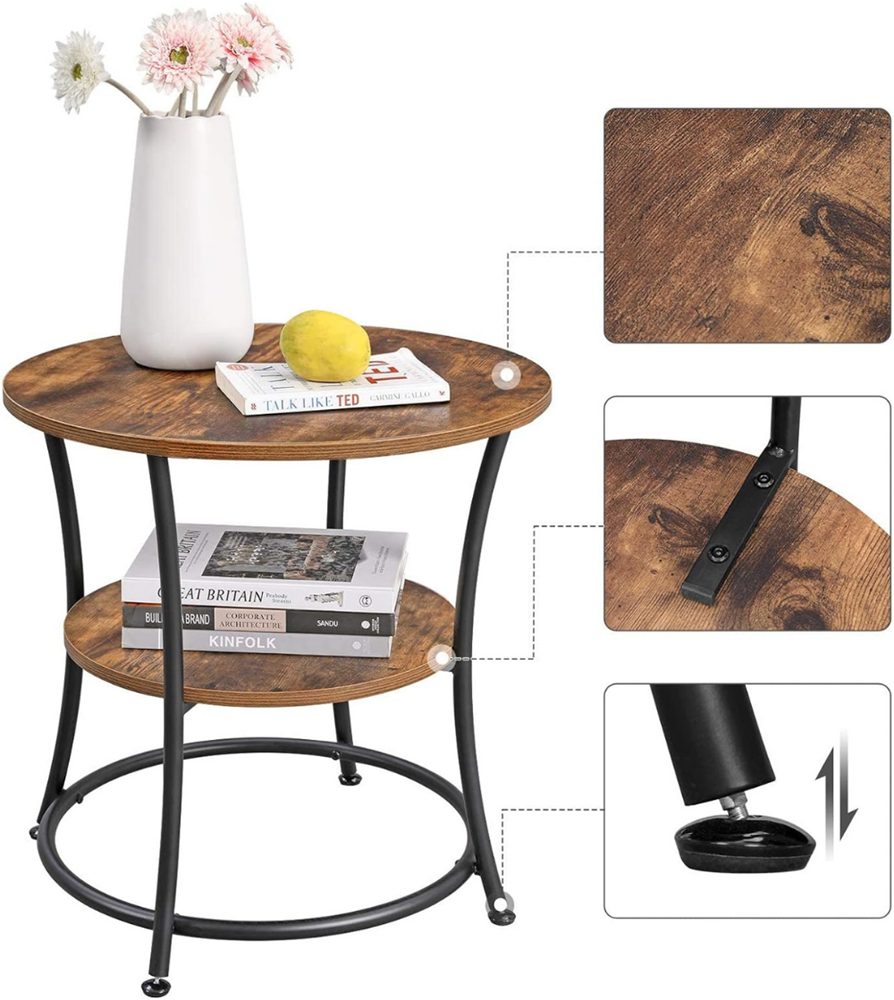 Industriële bijzettafel Berend