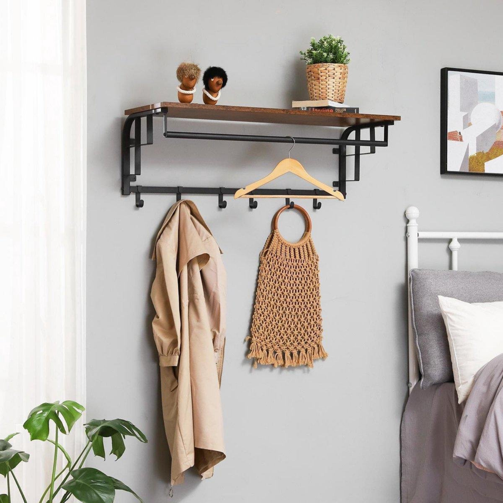 Industriële wandkapstok Kiki