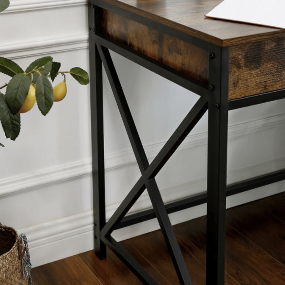 Industriële hoekbureau Justin