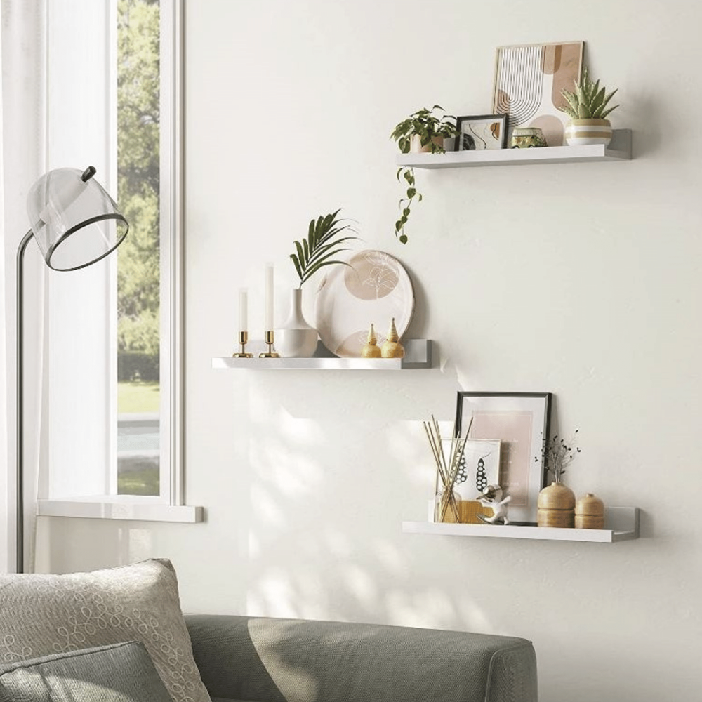Wandplank Trento, set van 3