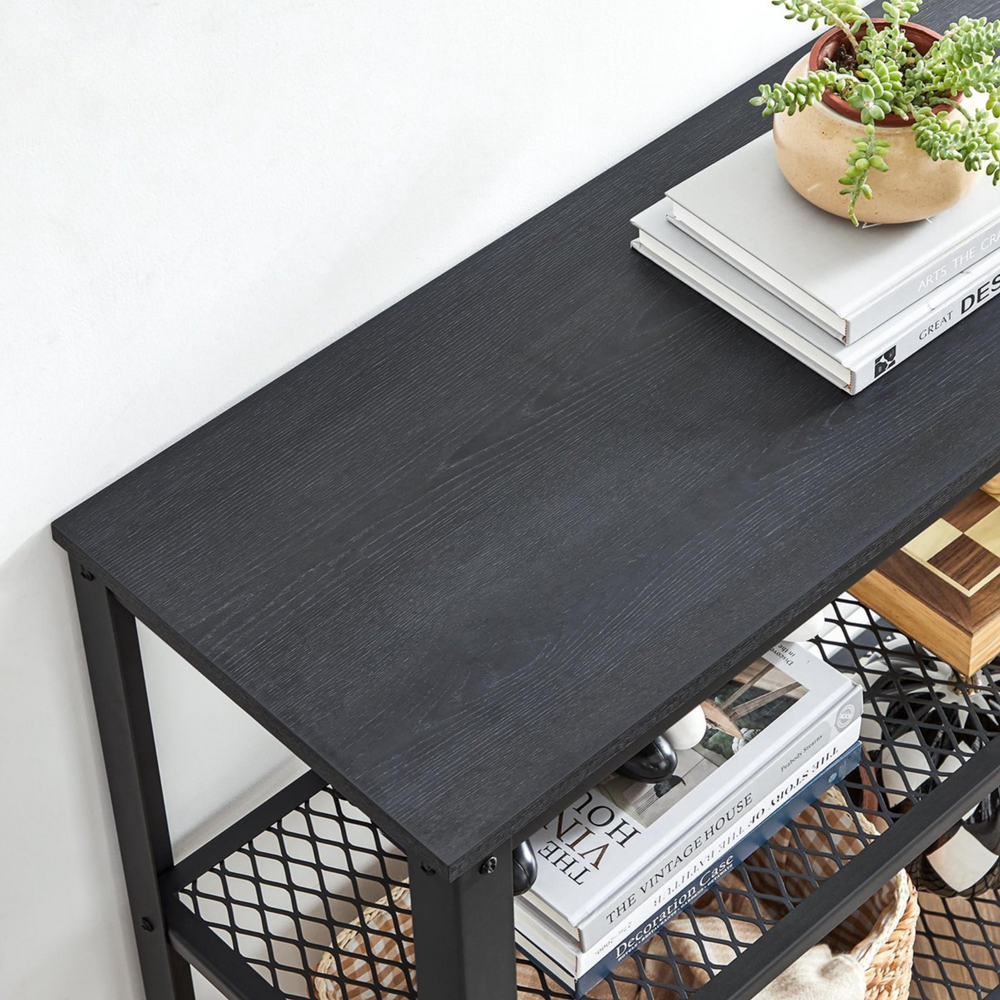 MAZAZU Industriële Dressoirkast - zwart Wispira