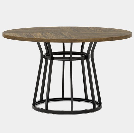 Tribesigns Industriele Eettafel rond Joël