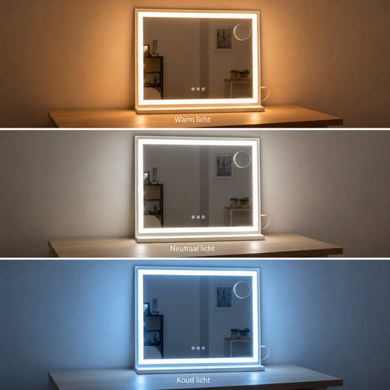 OMNIEXA LED Make-up Spiegel 58×46cm