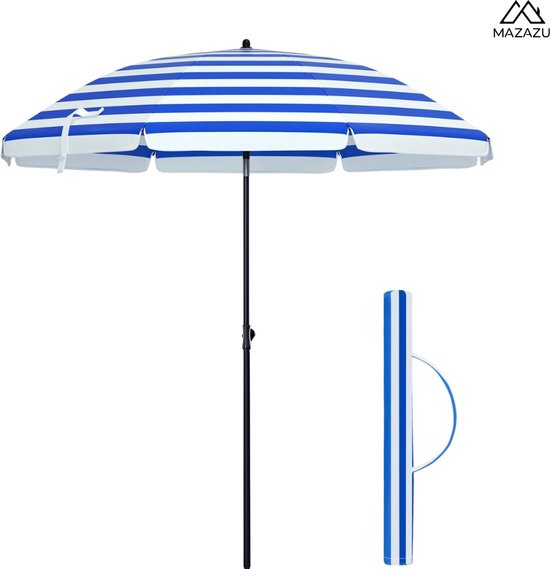 MAZAZU Stokparasol Waterdicht - 180x160 cm