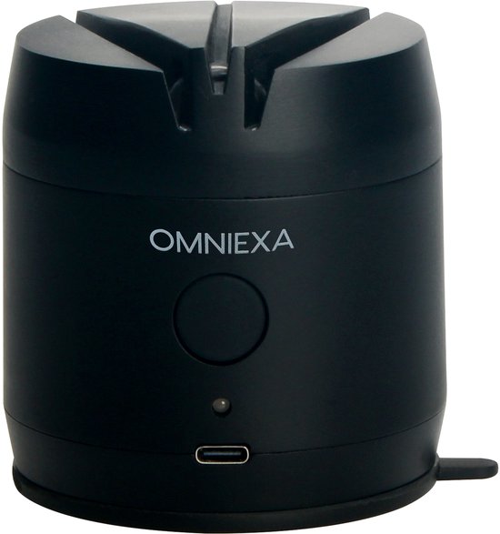 OMNIEXA Elektrische Diamant Messenslijper - USB-C Oplaadbaar - Professioneel Slijpen in Seconden
