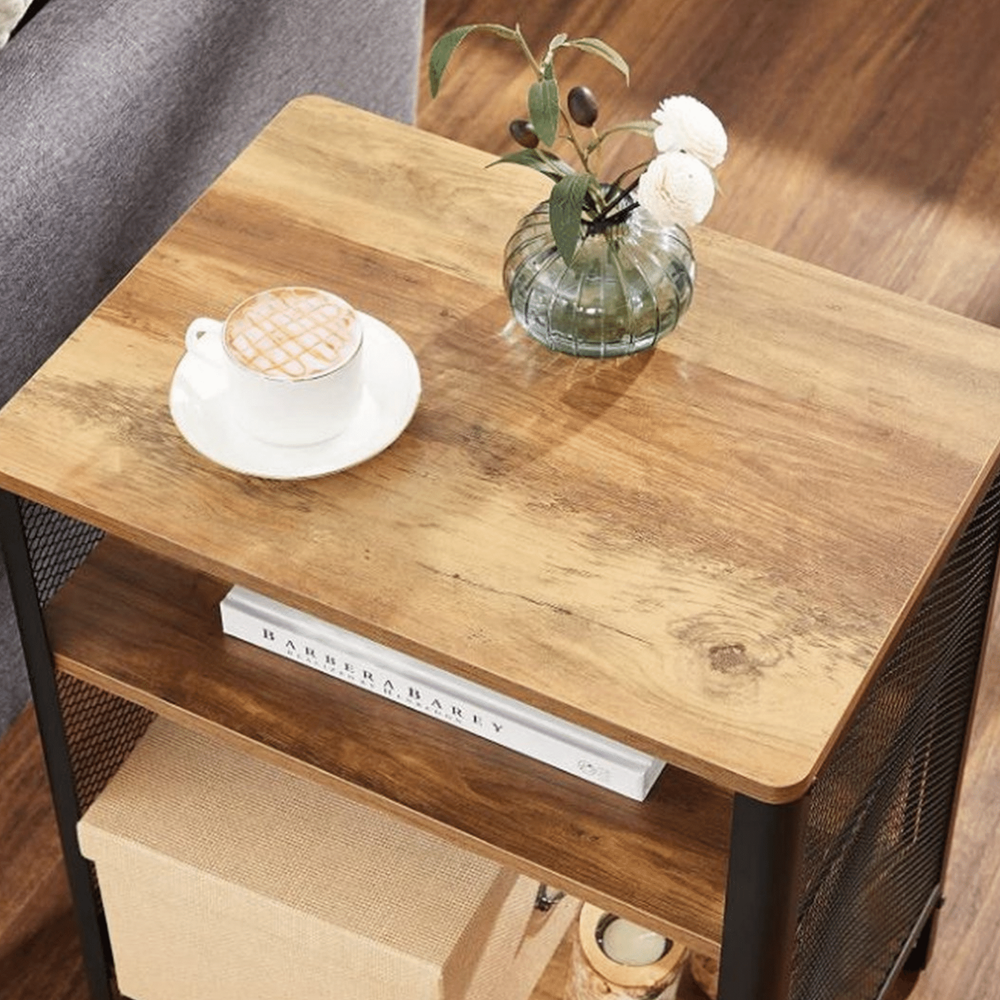 Industriële bijzettafel Josie