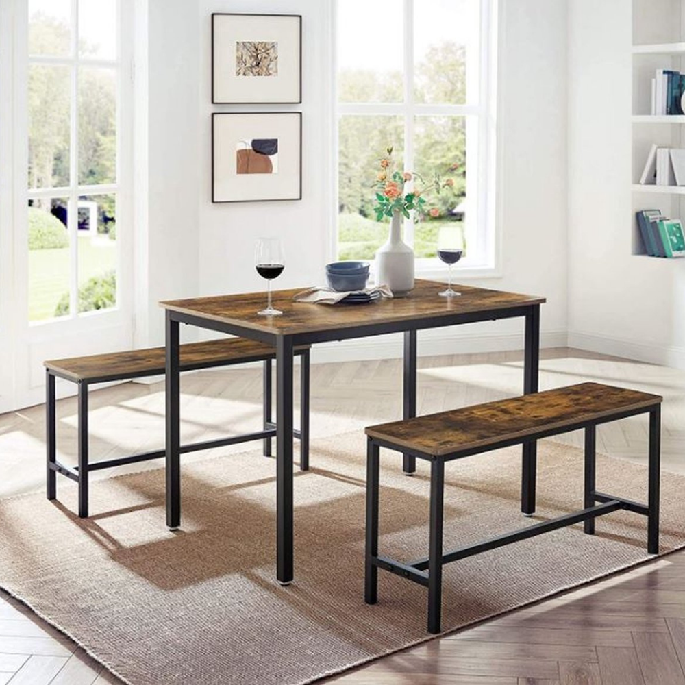 VASAGLE Industriële Tafelset Jayson