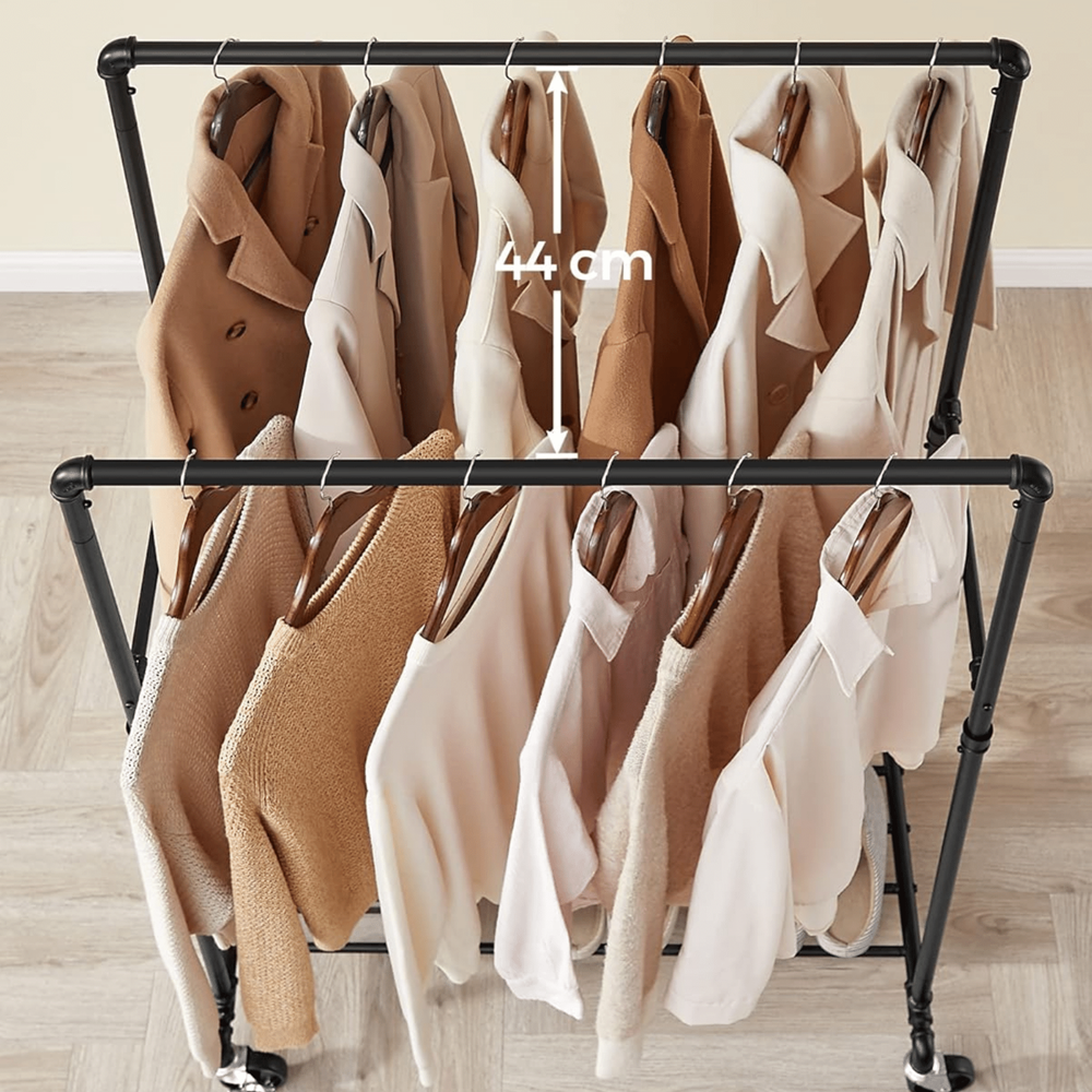 Industrieel kledingrek Tabitha