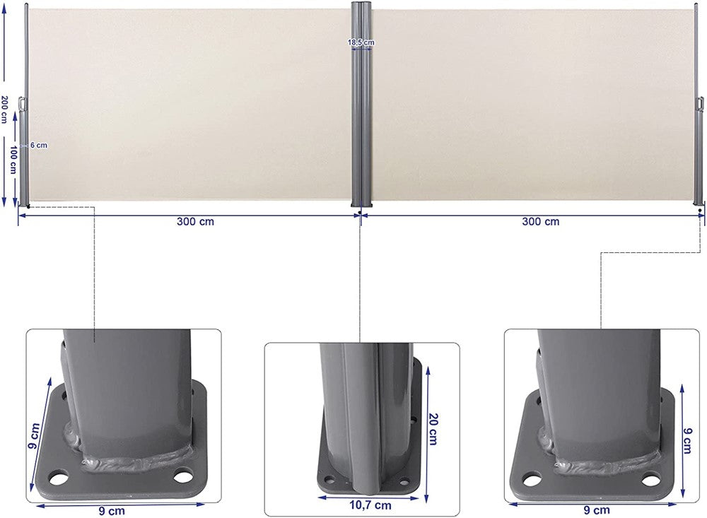 Zonnescherm Genevieve