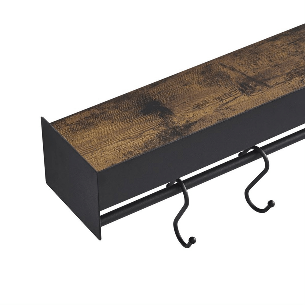 Wandkapstok met haken Paelyra