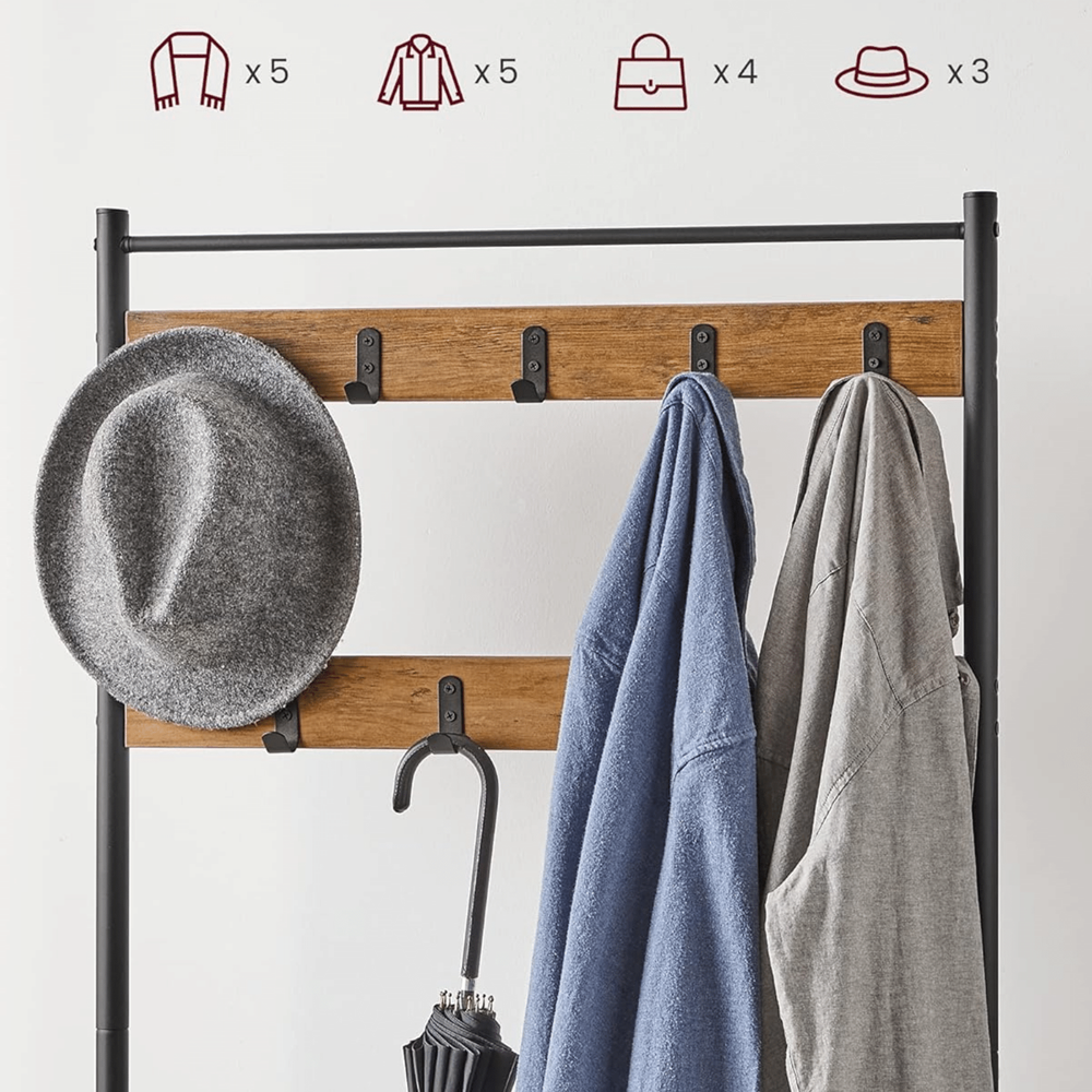 Industrieel garderoberek Gabriëlle