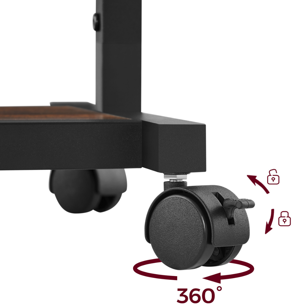 Industrieel kledingrek Emil
