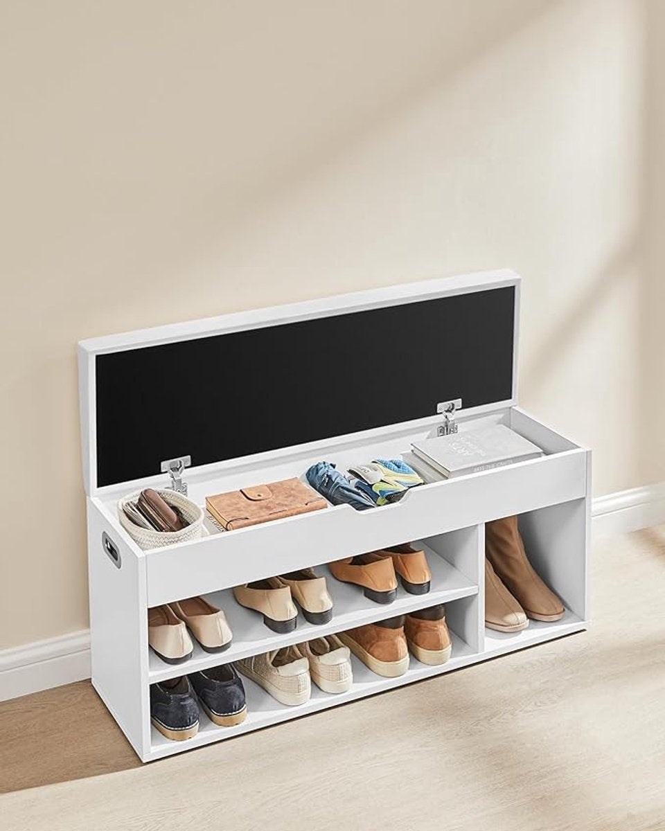 MAZAZU Schoenenbank wit Silvarya