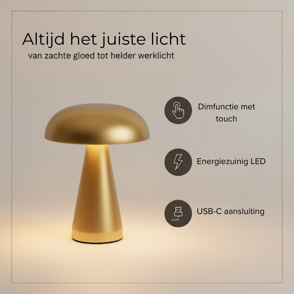 OMNIEXA Goude Tafellamp Alba