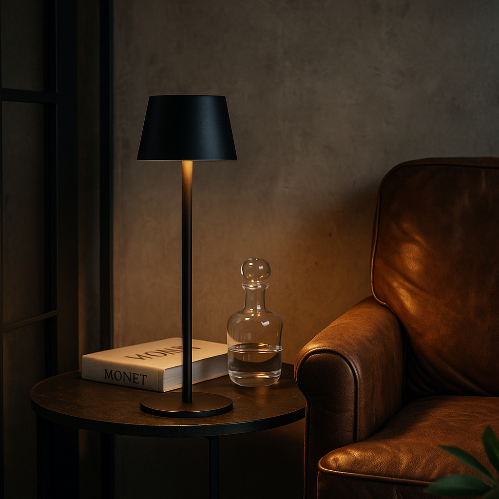 OMNIEXA Tafellamp Zwart Yago