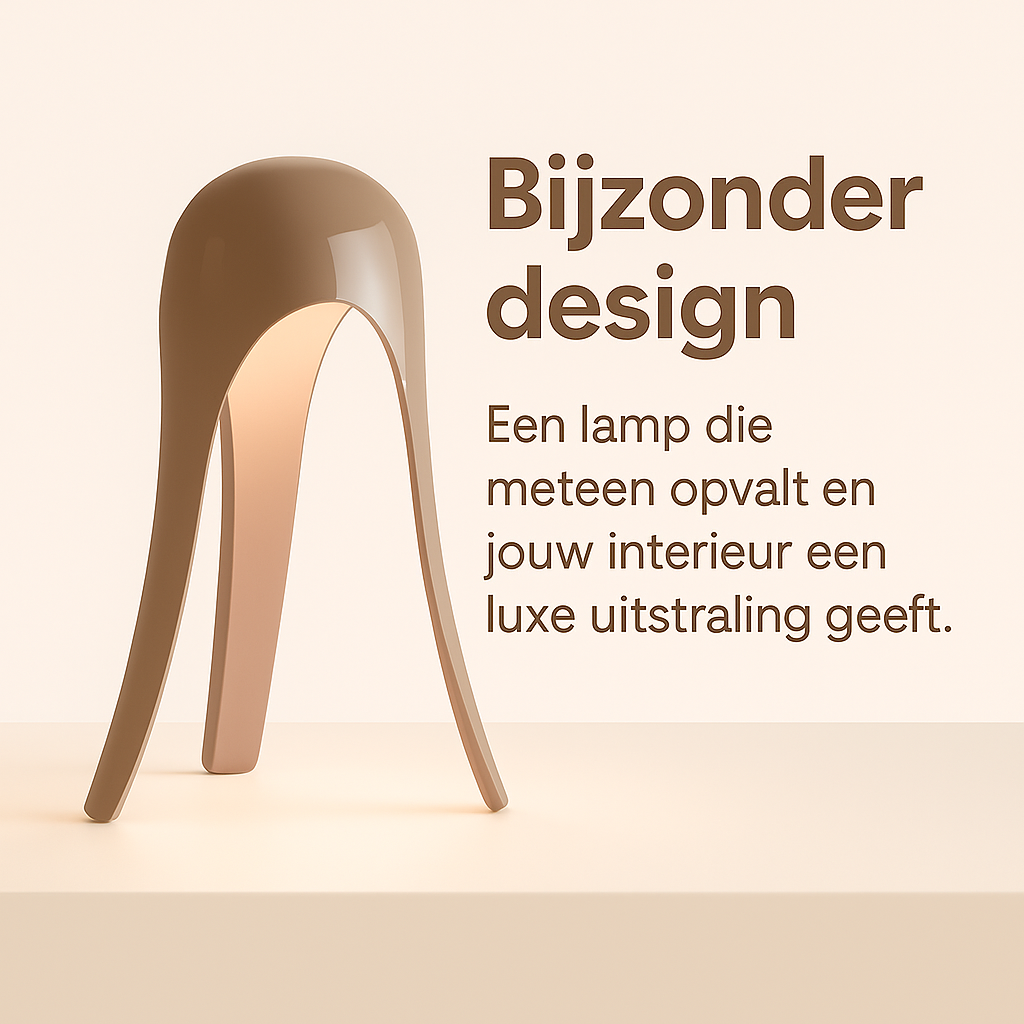 OMNIEXA Taube Bruine Tafellamp Dayana