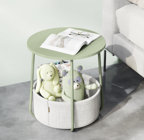 MAZAZU Bijzettafel Groen Ossyra