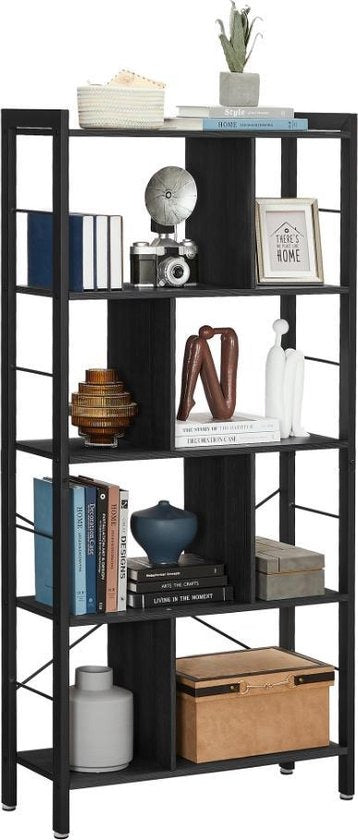 Industriële boekenkast Jasmijn